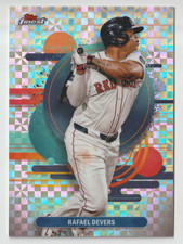 2025 Topps Finest #175 Rafael Devers Checkerboard Refractor