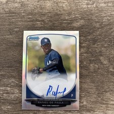 2013 Topps Bowman Chrome Rafael De Paula /500 Refractor