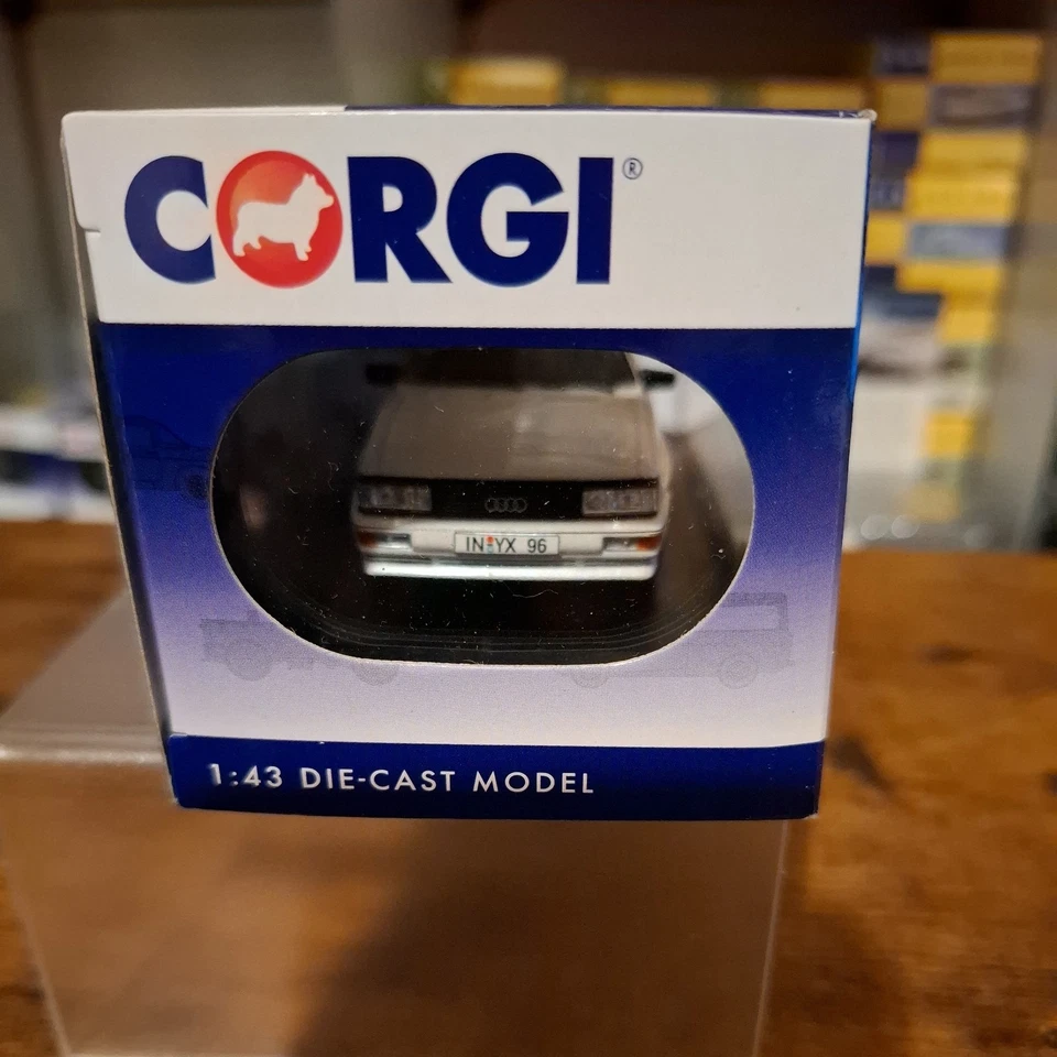 1/43 Boxed Model Corgi Vanguards VA12901B Audi Quattro Perlmittweisse 1987 - Image 4 of 4