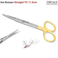 Tijeras de iris dentales OROAX® TC: tijeras quirúrgicas para sutura de encías