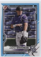 2021 Bowman Draft Sky Blue /499 Hunter Goodman #BD-66