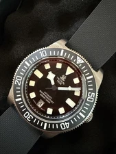 Tactical Frog Titanium FX-Diving FXD Watch V4 Automatic Ti Black Date Full Set