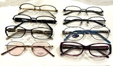 Lot of 8 Brand Name Assorted Optical Eyeglass Frames For Women