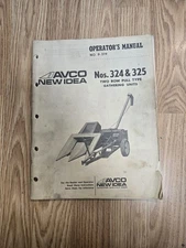IDEA OPERATORS SERVICE MAINTENANCE MANUAL 324 325 2 ROW GATHERING UNIT P-219
