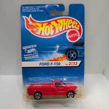 Hot Wheels Ford F-150 1997 1:64 Red Diecast Truck Collectible No. 2 of 12
