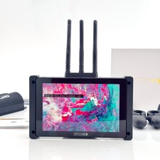 SmallHD Cine 7 Monitor with Built-In Teradek Bolt 500 Receiver Rx Red Control
