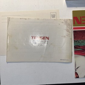 NES Nintendo - RBI Baseball - CIB Complete in Box w/ Poster  and Manual- Tengen