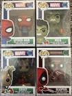Funko Pop! Vinyl: Marvel Christmas Holiday 2018 Set of 4