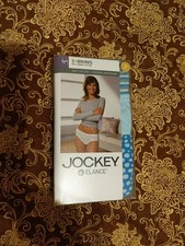 Vintage Jockey Elance Women's Panties Size 7 Pack Of 3