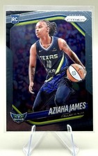 2025 Panini Prizm WNBA Aziaha James #83 Rookie RC Dallas Wings