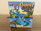 GO PLAY! Quacky Coaster Duck Track Toy Music & Lights 9 Ducks Box New Sealed
