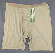 US Military Mens Polartec Silkweight Drawers Pants Tan Base Layer Thermal LR NWT