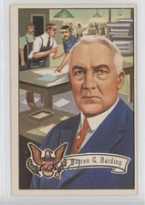 1956 Topps US Presidents Warren G Harding #31 z6d