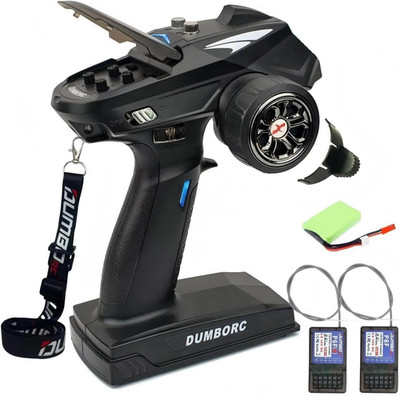 Dumbo Rc X6 Radio Transmitter with P6FG and P6F 2 Receivers and Batter/Y for Rc