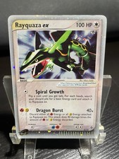 Rayquaza ex 97/97 Holo EX Deoxys LP Pokémon Card Swirl Vintage on eBay