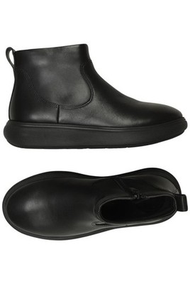 FitFlop Stiefelette Damen Ankle Boots Booties Gr. EU 38 Leder Schwarz #2lfeswq