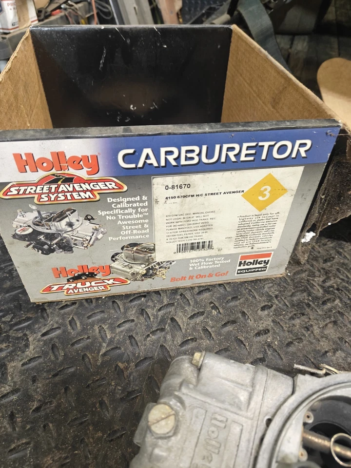 Holley Performance Carburetor 670CFM Street Avenger - Image 2 of 4