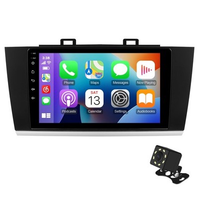 9 Inch IPS Touchscreen Android 13 Car Stereo for Subaru Outback Legacy 2015-2...