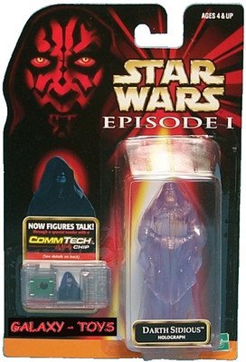 STAR WARS - TPM - Darth Sidious (Holograph) - US Version - CommTech - selten
