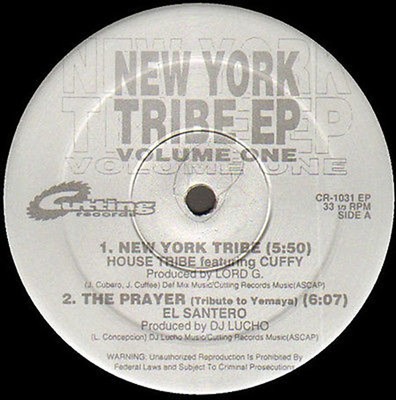 VARIOUS (NORTY COTTO / LORD G. / DJ LUCHO / RAY ABRAXAS) - New York Tribe Ep