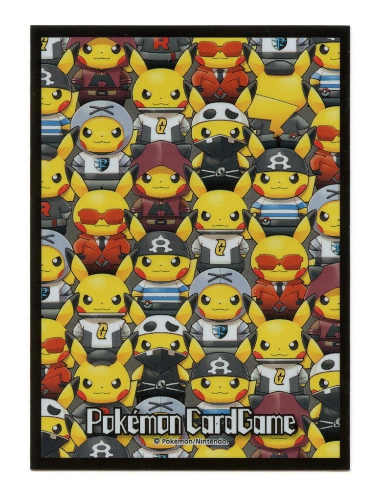 Secret Teams Pretend Pikachu Individual Card Sleeve Pokemon Center