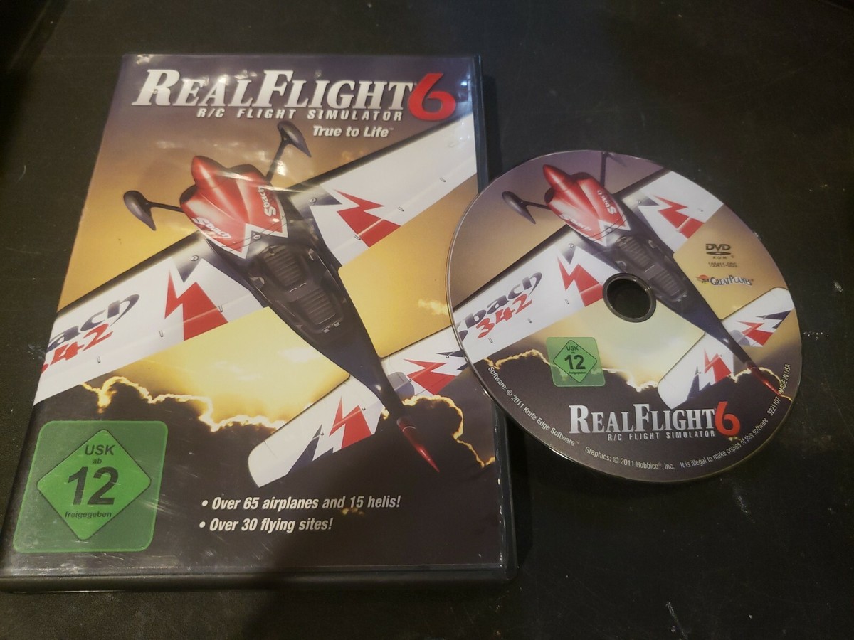 Real Flight 6 R/C Flight Simulator: True To Life 65 Airplanes & 15