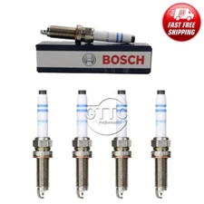 Genuine BOSCH EVO Spark Plugs 4PCS Set for Freightliner/ Infiniti/ Mercedes-Benz