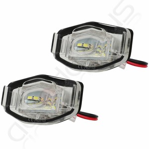 2x 18 LED License Plate Light Bulb For Acura TL TSX MDX Honda Civic Accord 6000K 2x 18 LED License Plate Light Bulb For Acura TL TSX MDX Honda Civic Accord 6000K