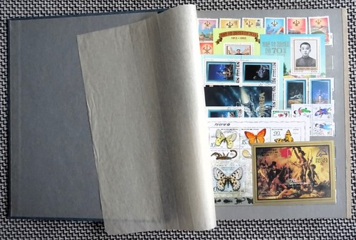 Vintage Postal Stamp Album. DPRK (mostly) MNH. Various themes - Picture 3 of 17