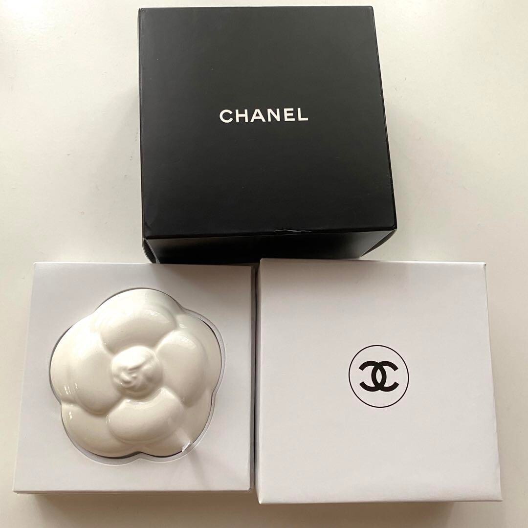CHANEL - CHANEL アロマペーパーウエイト CHANEL シャネル カメリア ペーパーウエイト アロマプレート