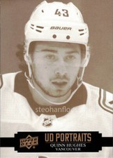 2021-22 Upper Deck Series 1 UD Portraits You Pick the Card Finish Your Set