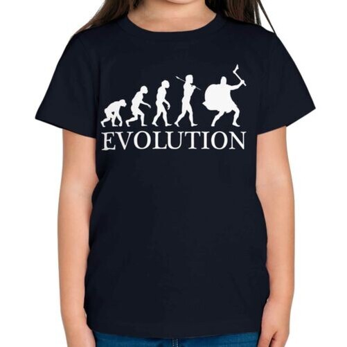 Viking Evolución Niños Camiseta Top Regalo Disfraz