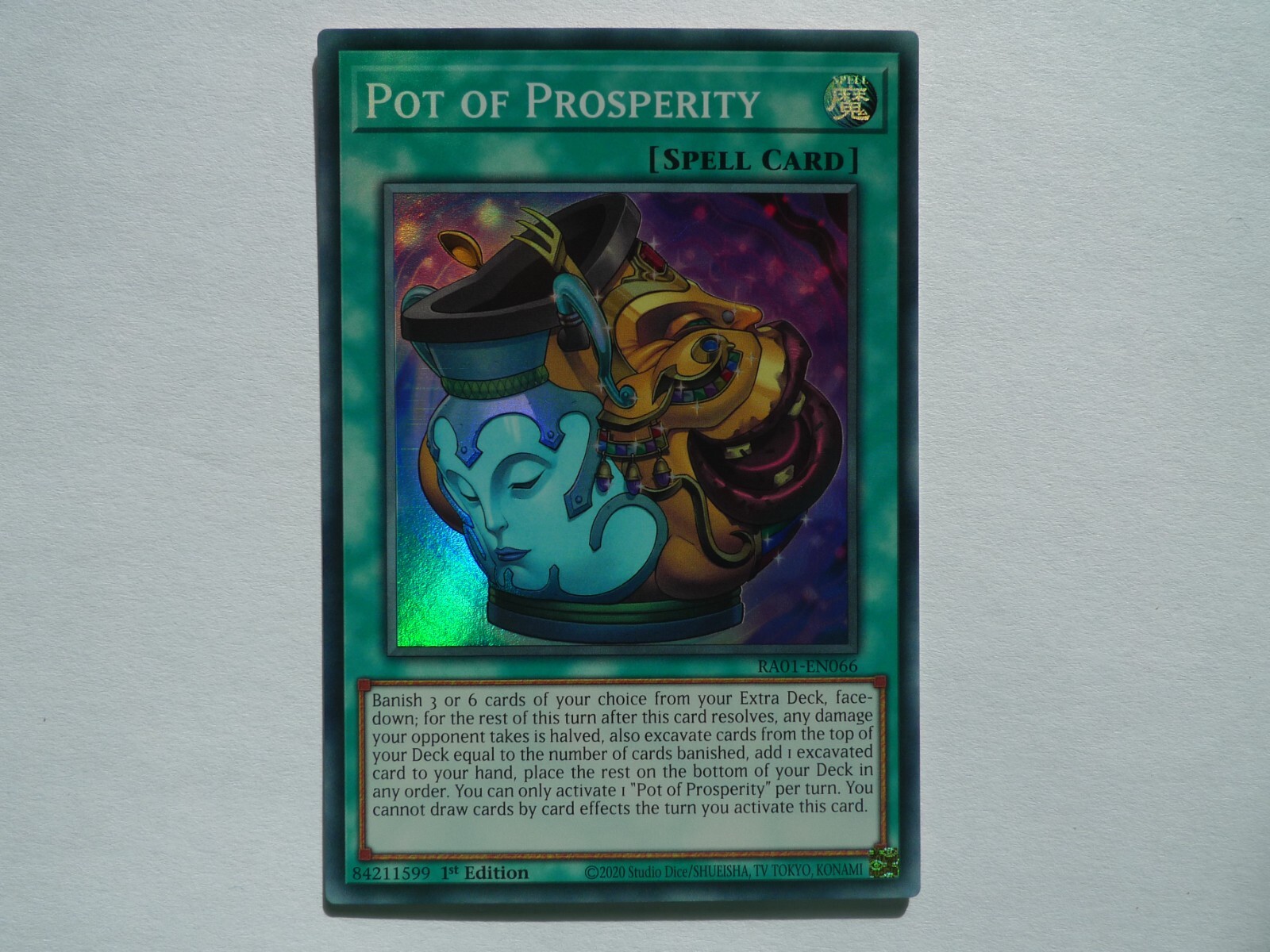 Pot Of Prosperity * RA01 Secret / Ultra / Super * Pick Your Favourite * Yugioh eBay