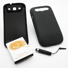 Superior Quality 7500mAh Extended Battery Cover Case For Samsung Galaxy SIII USA