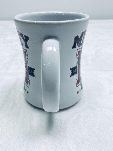 Disney Store Exclusive Mickey Mouse Mug Mickey University Campus Style White - Picture 2 of 6