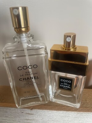 Coco Chanel perfume bottles