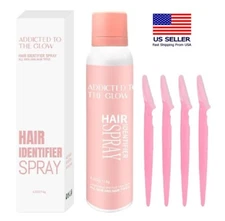 ADDICTED TO THE GLOW Dermaplaning Kit-Shows Fine Hair-Flawless Smooth Skin!-NEW!