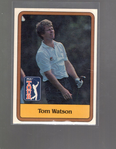 Tom Watson #1 1981 Donruss card