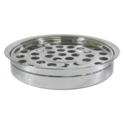 Abendmahl-Tablett - Edelstahl für 40 Becher - Kommunion/Konfirmation (*NEU*)(OVP