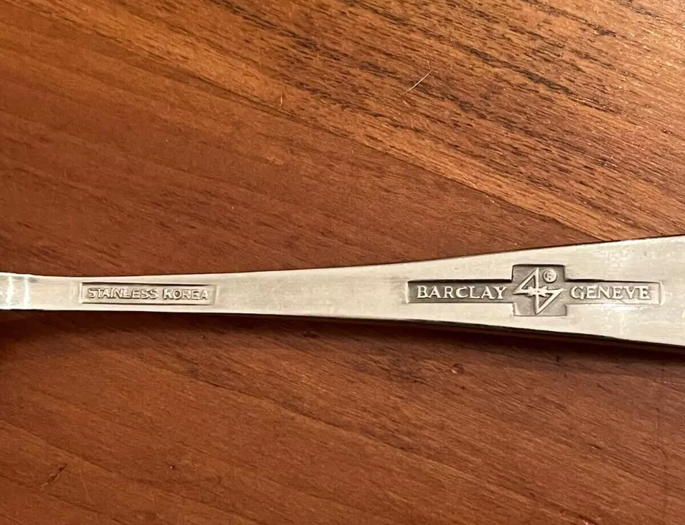 Столовые приборы OYSTER BAY от Barclay Geneve Korea из нержавеющей стали - выбор - Изображение 3 из 3