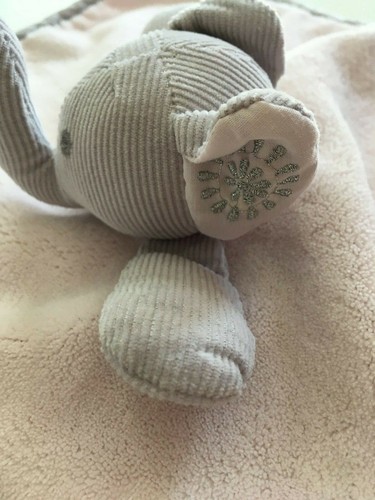 Koala Baby Elephant Lovey Gray Pink Security Blanket Crib Toy Plush - Picture 6 of 12