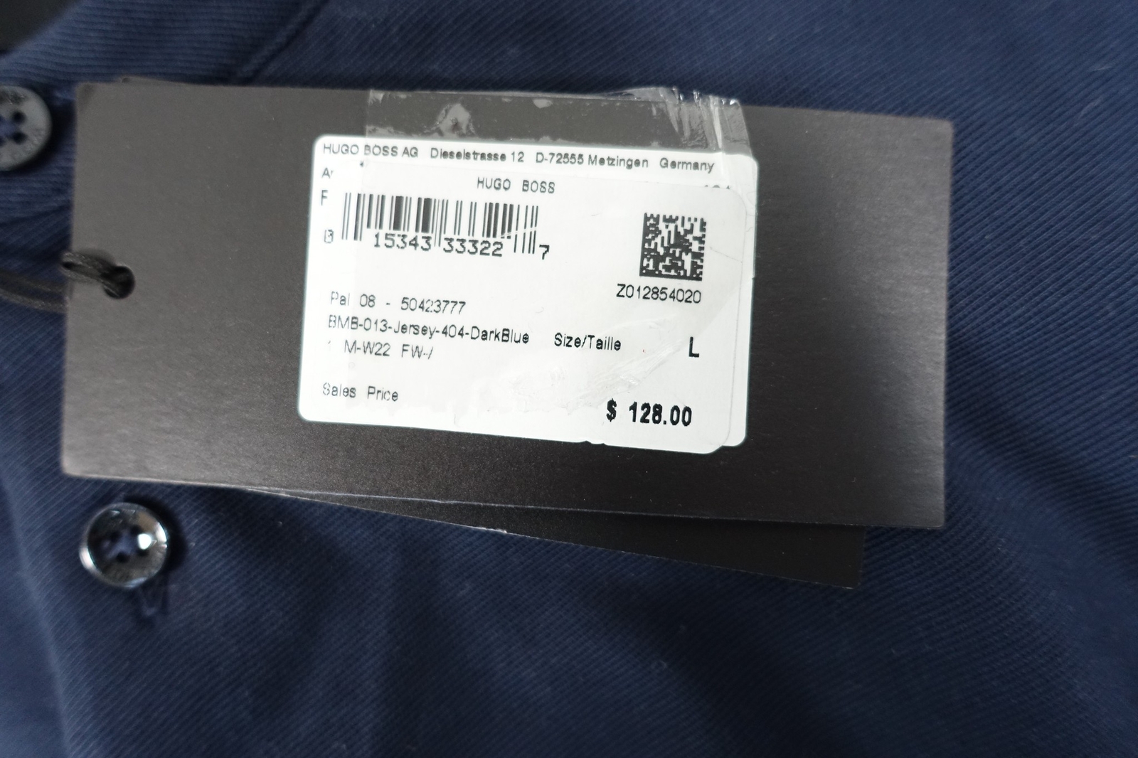 hugo boss bmb 013 jersey 404 dark blue