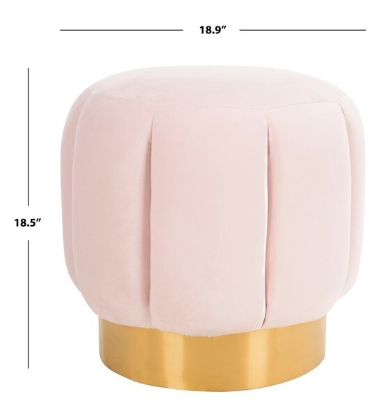 Safavieh Channel Tufted Otttoman, Reduced Price 2172722449 SFV4707A