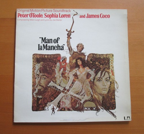 UAG-29422 Man Of La Mancha OST Peter O'Toole Sophia Loren Mitch Leigh 1972 VG/VG - Picture 4 of 6