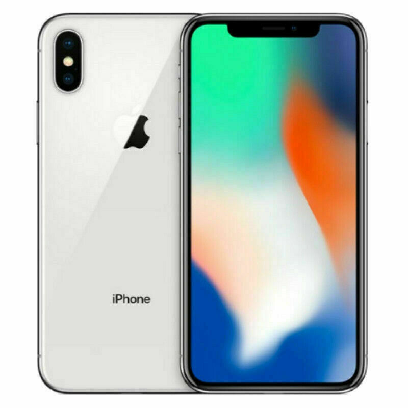 Apple iPhone X - 64GB - Factory Unlocked - Pre-Owned Very Good