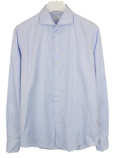 SUITSUPPLY Custom Made Extra Slim Fit Formal Shirt Men's 41L / 16L Button Up