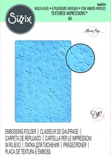 Drifting Leaves Sizzix Multi-Level Textured Impressions Embossing Folder 666034