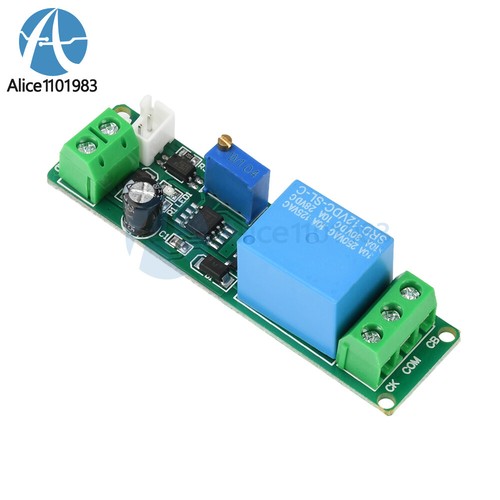 DC 5-12V Adjustable Timer Delay Turn OFF Module Timing Relay Time Switch 1~10s - Picture 11 of 13
