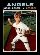 2020 Topps Heritage Jason Castro #627 Los Angeles Angels