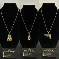 Collana Volto Gesù - Collana Pistola - Collana Mani Padre Pio